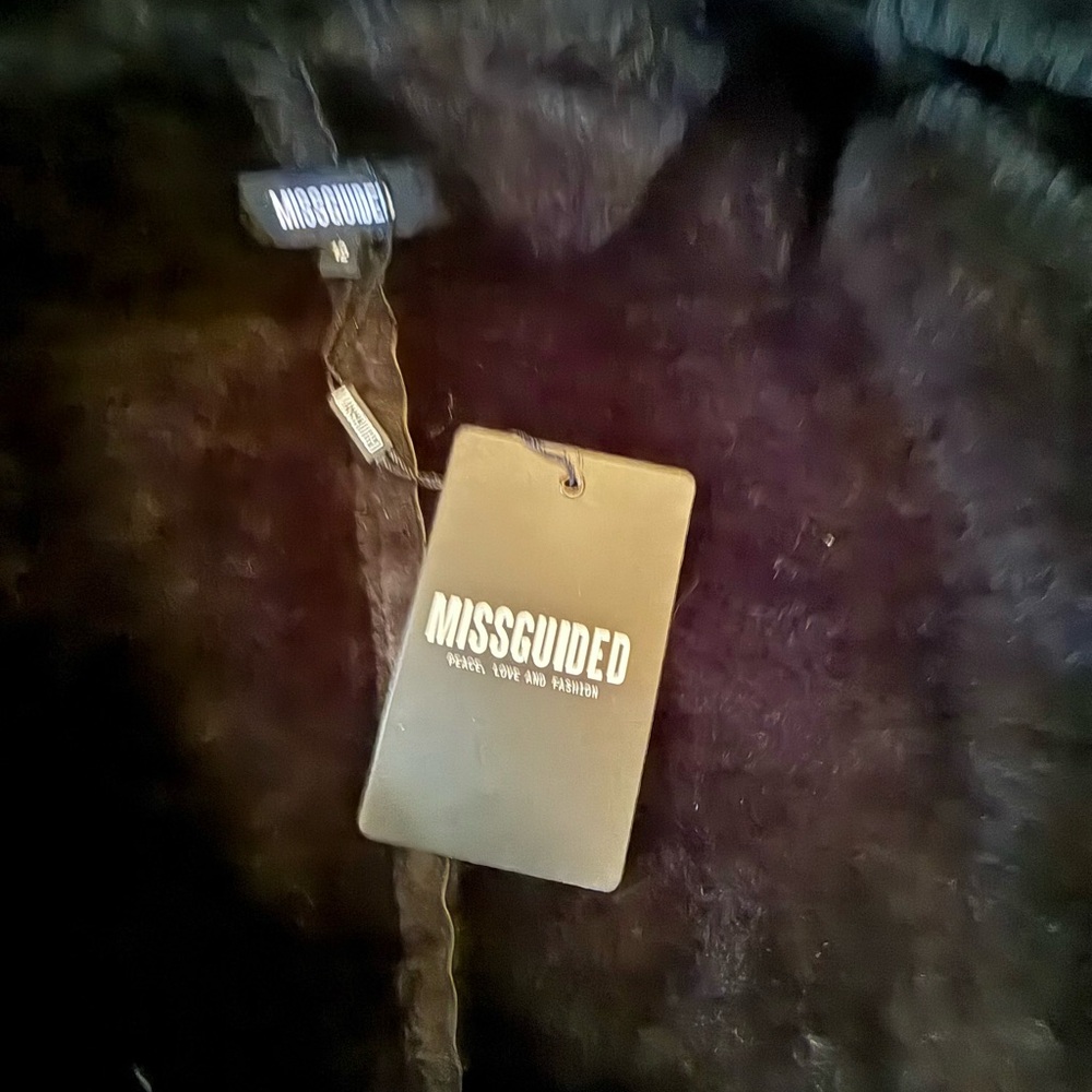 Misguided-Leather Motorcycle Jacket - image 5